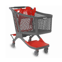 Пластиковая покупательская тележка — P220 Super Charger