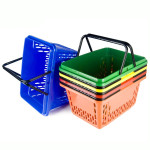 Купівельний кошик для супермаркету PLAST 28 red Купівельний кошик для супермаркету PLAST 28 red